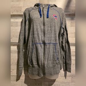 Nike Gray Heather Full-Zip Hoodie